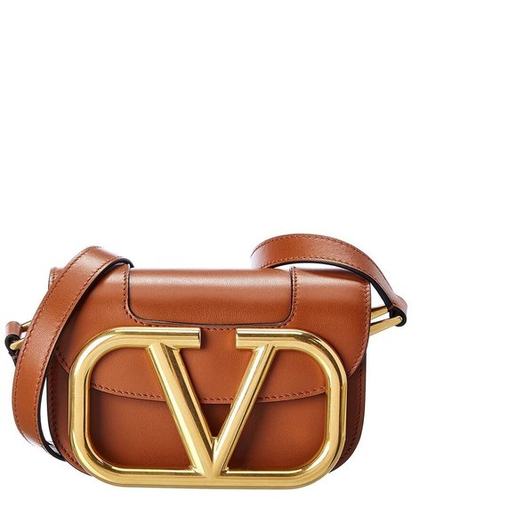 Valentino Bags Valentino Supervee Small Leather Shoulder Bag Poshmark